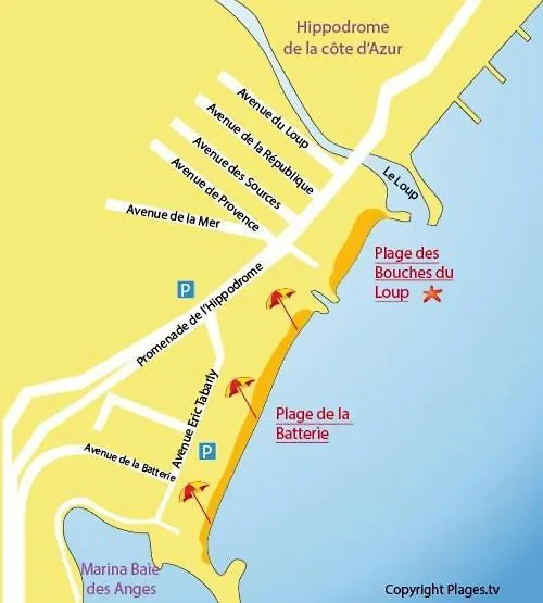 4 Pers , 100M De La Plage Marina Baie Des Anges French Riviera Villeneuve-Loubet Apartment